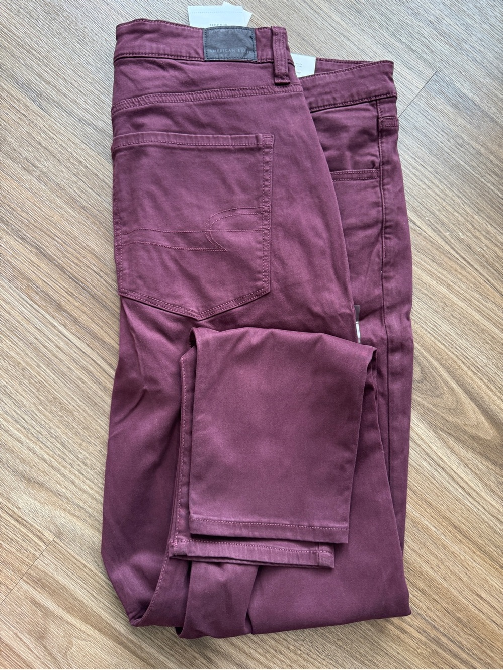 American Eagle Outfitters Maroon Women’s Jeggings